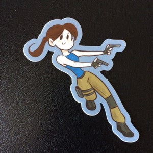 Lara Tomb Raider Sticker