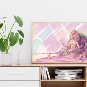 Steven Universe Print Landscape 5 x 7 and 11 x 17