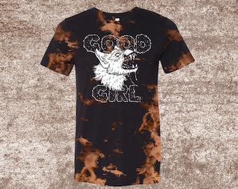 LIMITED RUN Good Girl Bleach Dyed Unisex Cotton T-Shirt