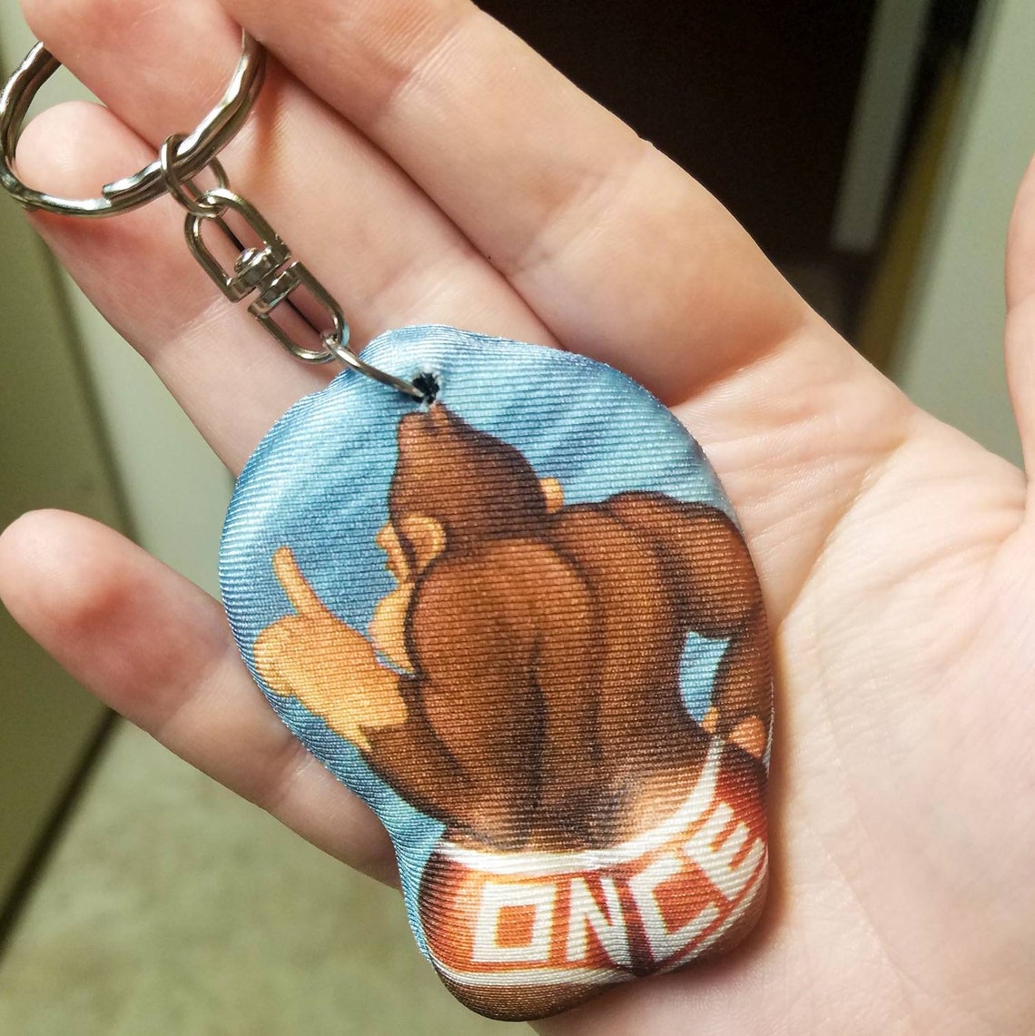 Donkey Kong ONCE Booty Keychain 3D Mini Mousepad Etsy
