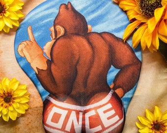 Monkey Butt ONCE Booty 3D Mousepad