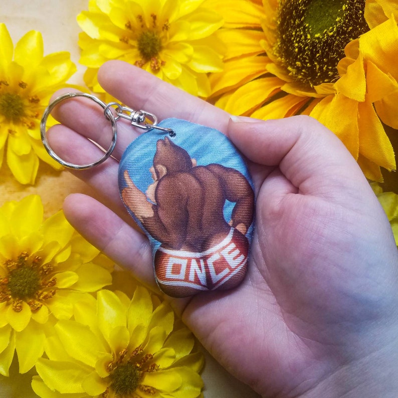 Donkey Kong ONCE Booty Keychain 3D Mini Mousepad Etsy