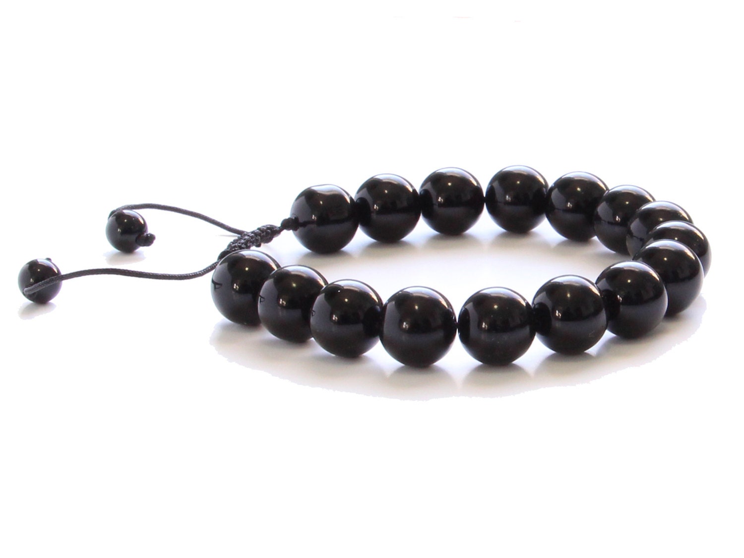 Natural Earthmined Black Onyx Lucky Stone Spiritual Meditation Healin…