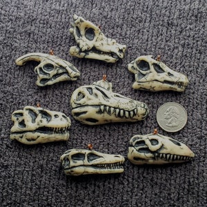 Dinosaur Skull Pendants