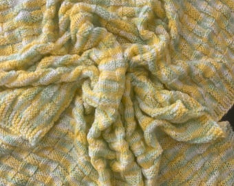 Scrumptious Knit Baby-Toddler Blanket