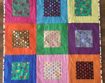 Scrumptious baby quilt