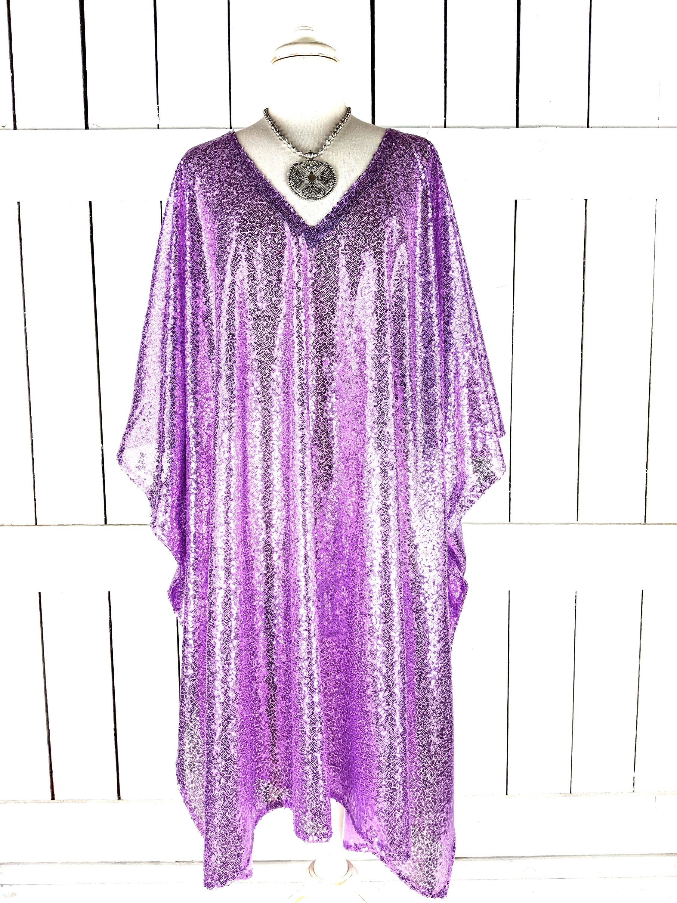 Sequin Kimono Dress - Etsy