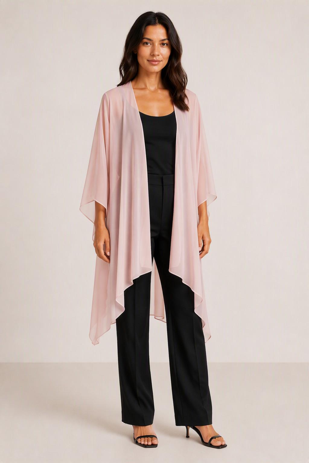 Pink Sheer Cardigan - Etsy