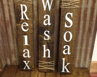 rustic wood bathroom accessories oak bathroom set of three rustic bathroom signs sign wall decor bathroom etsy rustic wood bathroom accessories oak bathroom set of three rustic bathroom signs sign wall decor bathroom etsy
