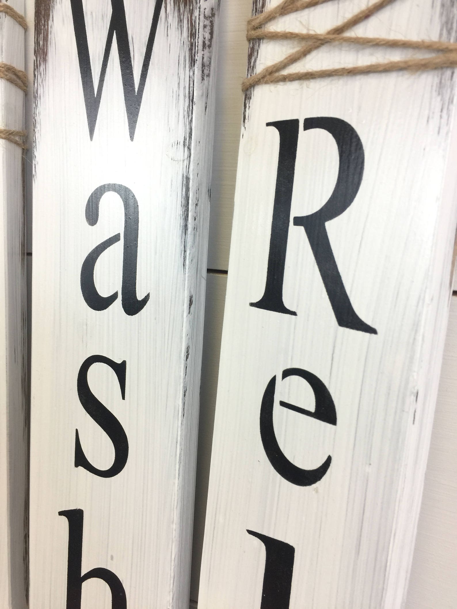 Bathroom Signs Bathroom Decor Rustic Bathroom Signs Etsy