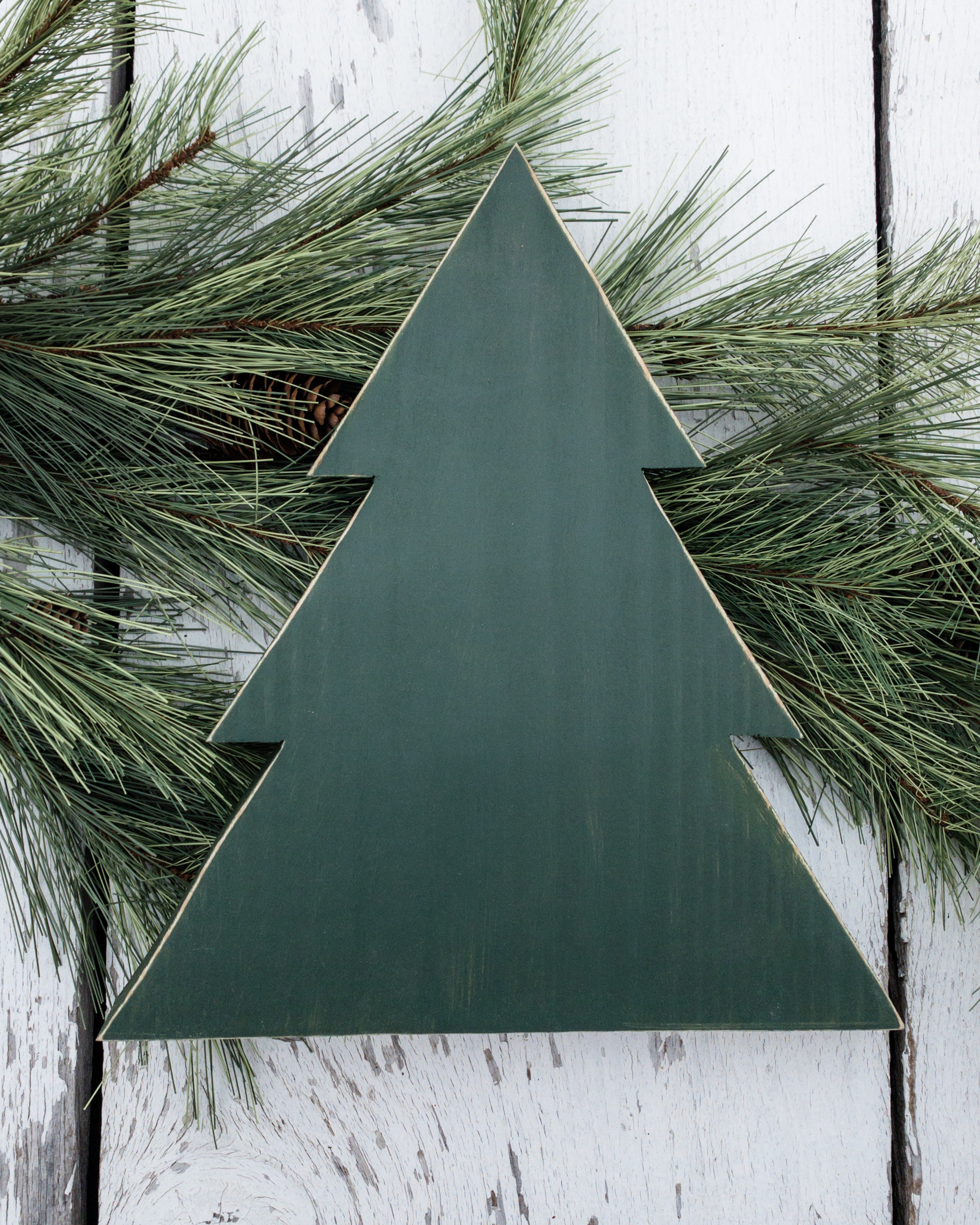 Rustic Wood Christmas Tree Signs Set of 3 Farmhouse Home Etsy
