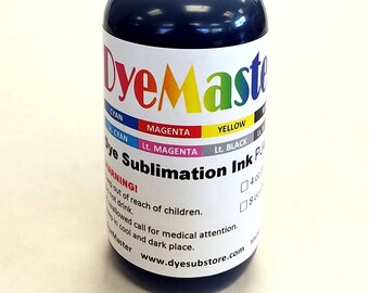 DyeMaster Sublimation Ink, 4 oz. (120ml) with free custom ICC profile