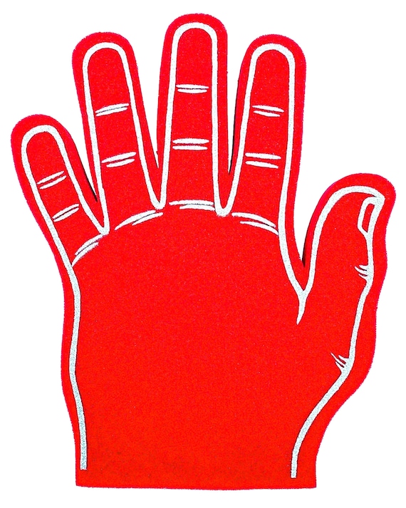 Fancy Dress Clothes Fancy Dresses Unisex Fancy Dresses BIG FOAM FINGERS FOOTBALL MATCH CHEERING
