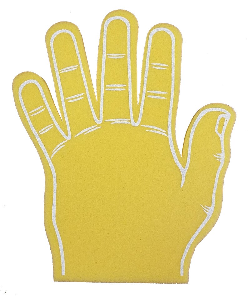 Giant Foam Hand Etsy