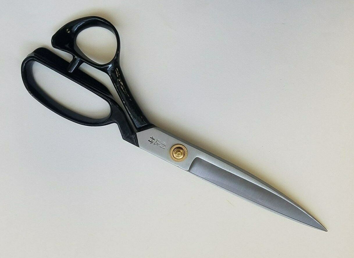 Antique Large Forged Scissors Huge Scissors for Cutting a Thick Cloth Metal  Scissors Large Vintage Scissors Primitive Scissors 
