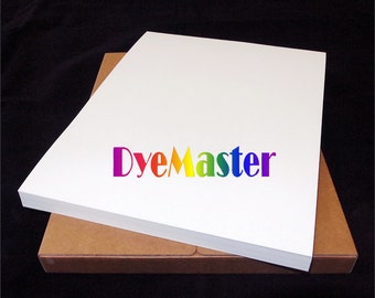 Papel de sublimación DyeMaster para ricoh Gel/Epson Printer, Hojas de 8,5 x 11&quot; (110 hojas/paquete)