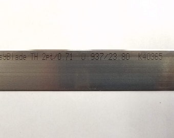 2pt. 0.937" Center Face (CF) Steel Rule Blade for Cutting Dies, 100m Coil