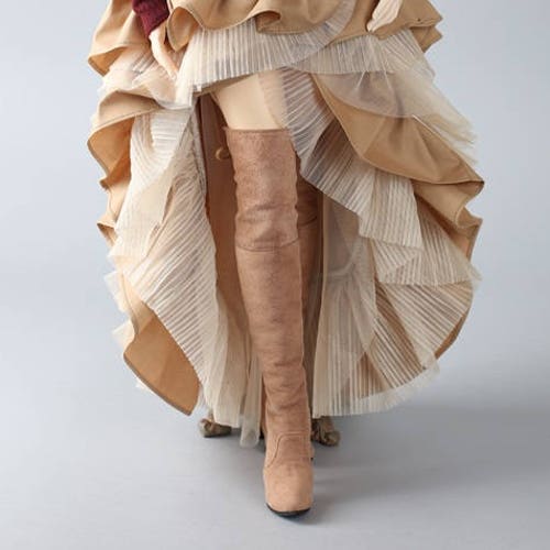 Sd_thigh High Boots camel Etsy