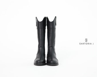 SD/MSD_Black Leather Boots