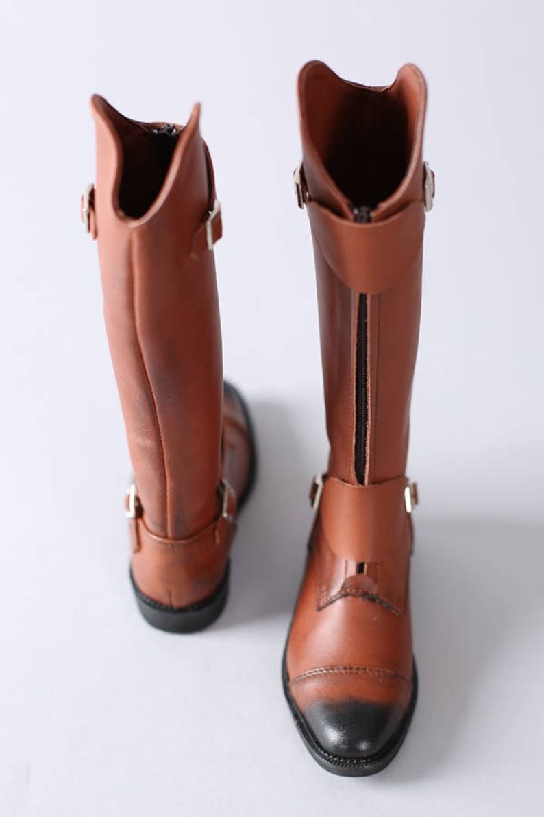 Sd_caliente Calf Riding Boots brown Etsy