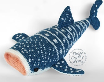 Crochet Whale Shark | Blue | Whaleshark | Crochet Gifts | Shark Week 2021