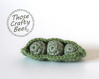 Peas in a Pod | Crochet Play Food | Pretend Play