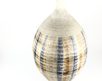 Frank Willett Ceramic Art Pottery Mid Century Modern Signed Vase / Weedpot Large