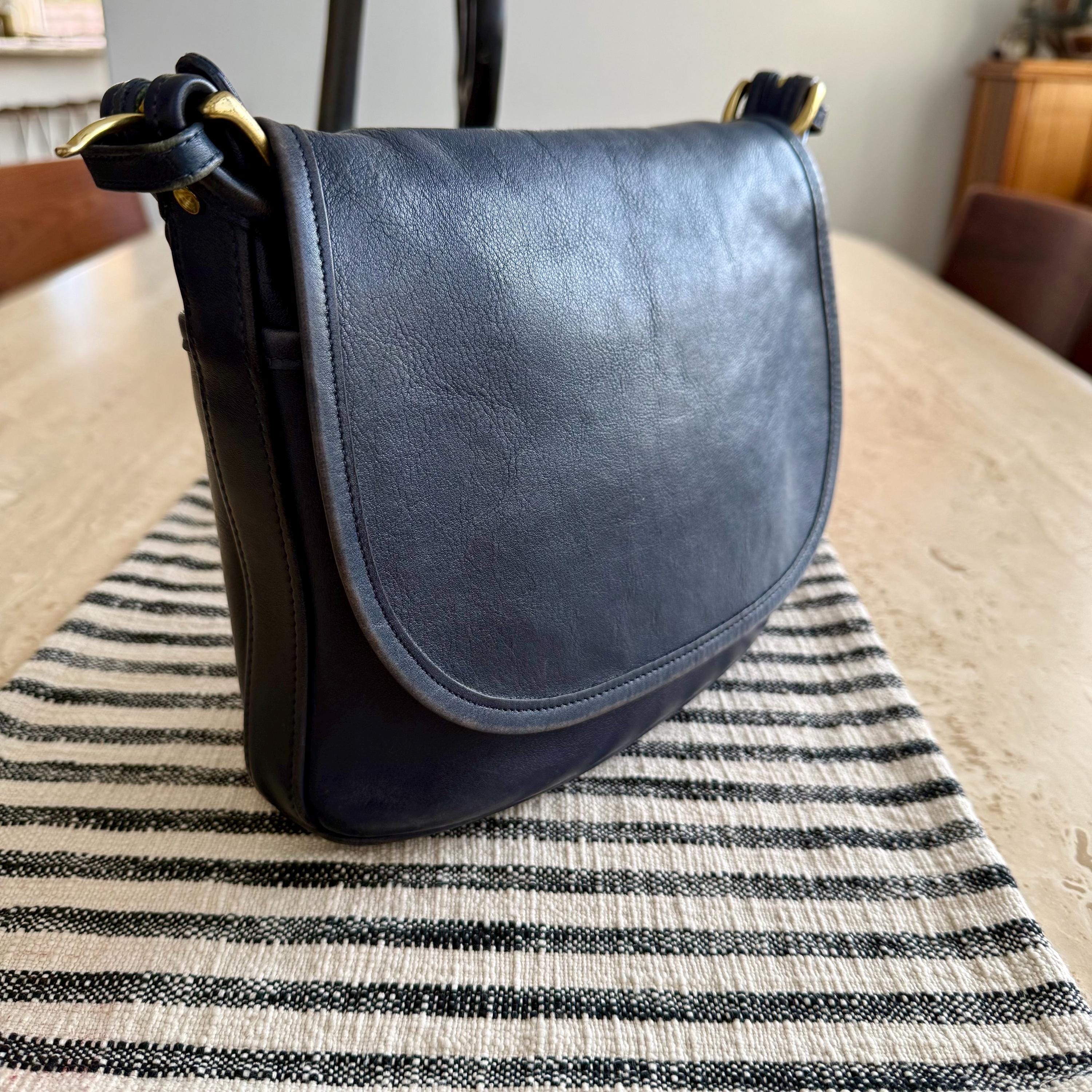 Vintage Coach Blue - Etsy