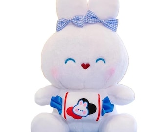 White Rabbit Candy Bunny Plushie