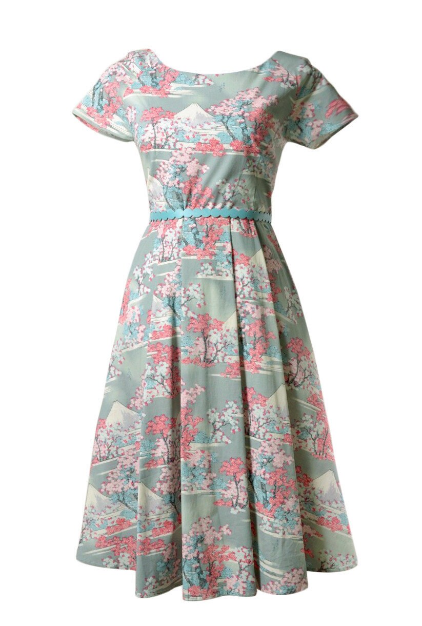 Blossom Sleeve Dress - Etsy
