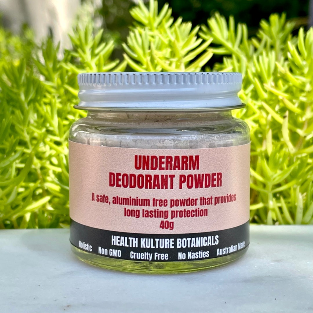 Buy Underarm Deodorant Powder, All Natural, Aluminium Free, Body Powder