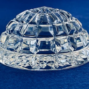 Vintage Waterford Crystal Nocturne Paperweight - Irish Crystal