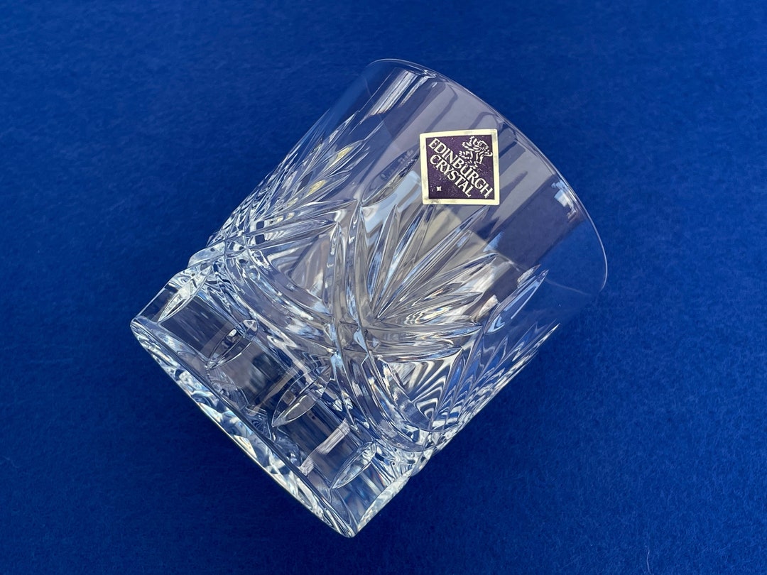 Elegant Edinburgh Cut Crystal Whisky Glass Serenade Perfect for Whiskey