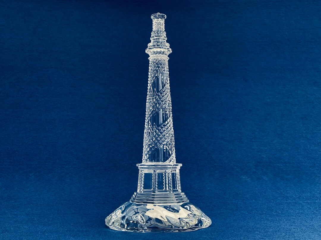 Crystal Lighthouse Vintage Waterford Crystal Cape Hatteras Lighthouse - Etsy
