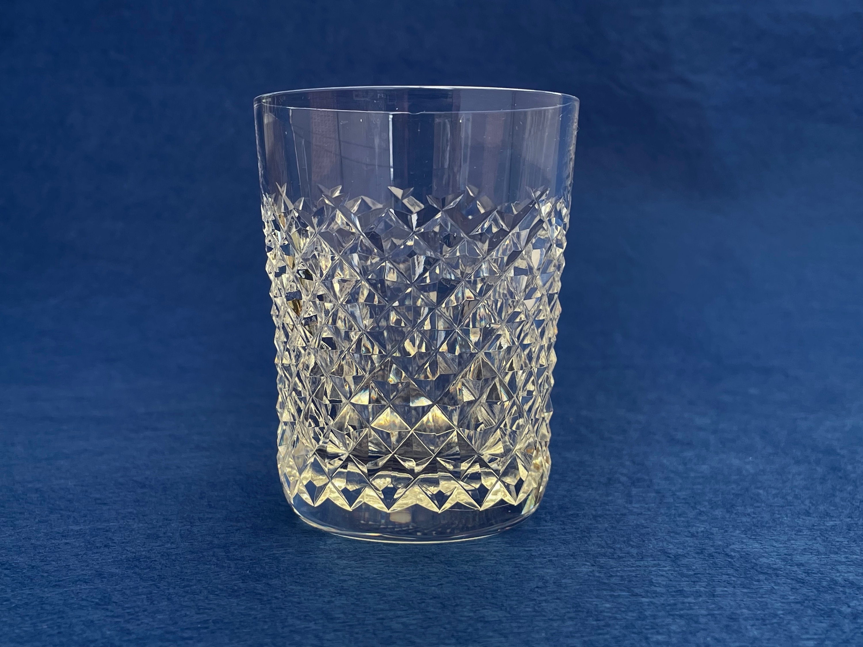 Vintage Waterford Alana 5oz Flat Tumbler Glass Irish Cut Etsy