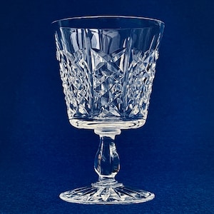 Vintage Edinburgh Cut Crystal White Wine Glass - Highland - Multiple Available