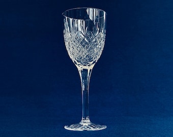 Copa de vino grande vintage Stuart Crystal Buckingham (varias disponibles)