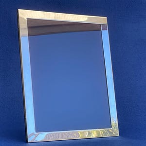 Vintage Large Solid Silver Photo Frame - London 2001