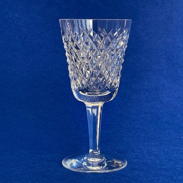 vintage Waterford Alana White Wine Glass - Verrerie en cristal irlandais classique - Plusieurs disponibles