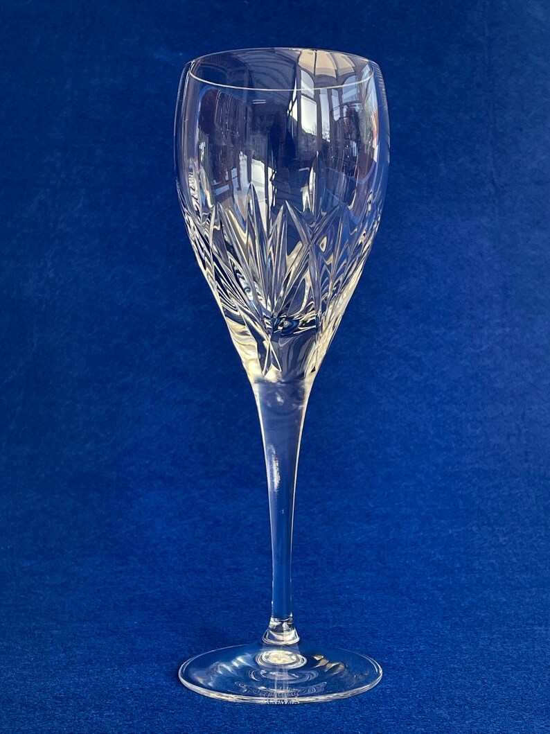 Vintage Waterford Crystal Nocturne Nightfall Water Goblet Etsy