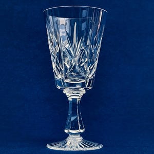 Vintage Stuart Crystal Richmond Claret Wine Glass - Last Available