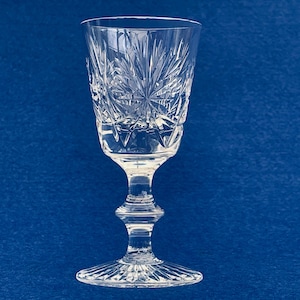 Vintage Edinburgh Crystal Star of Edinburgh Port Glass - Multiple Available