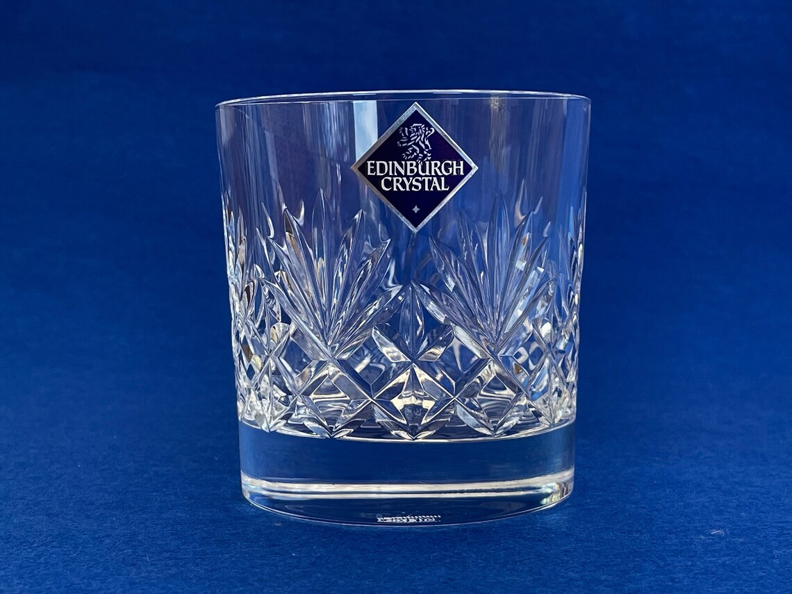 Edinburgh Cut Crystal Jura Whisky Glass Old Fashioned More Etsy