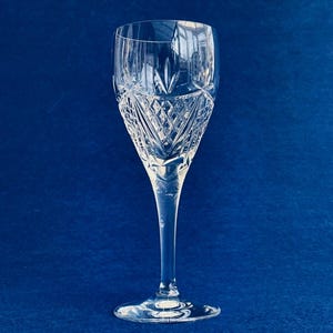Vintage Edinburgh Crystal Beauly Wine Glass - Multiple Available
