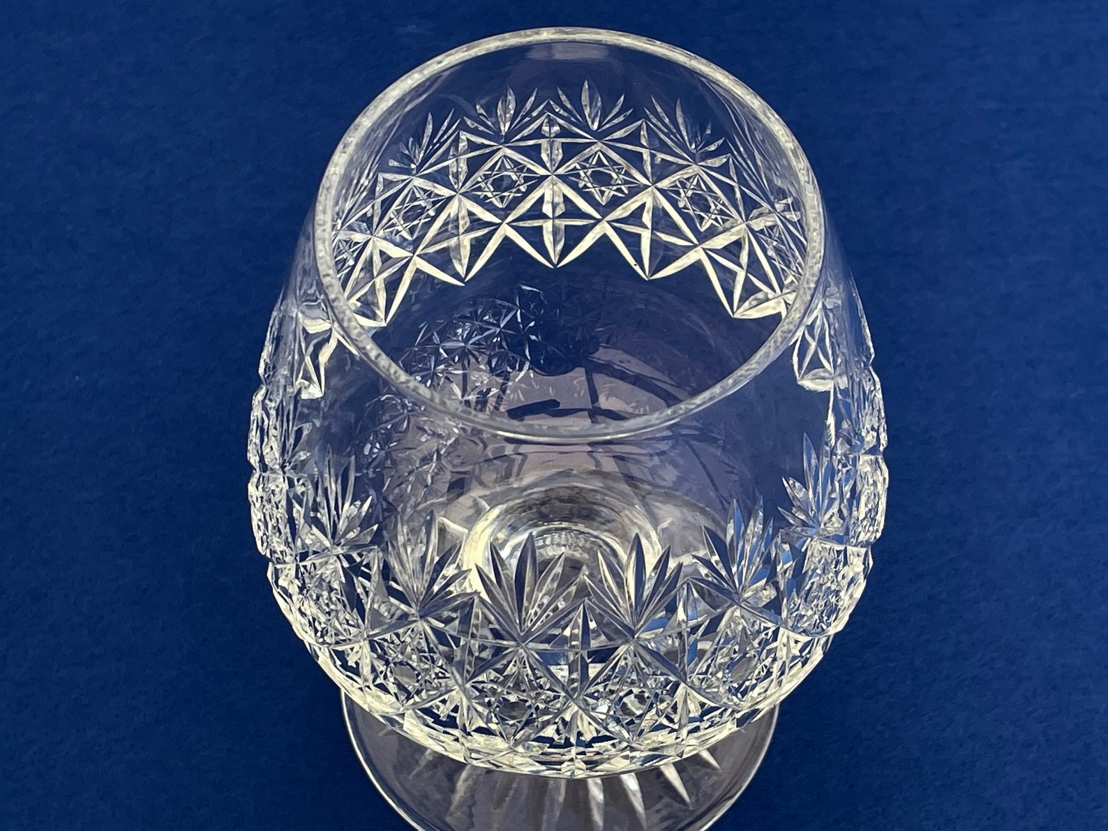 Vintage Thomas b Wellington Crystal Brandy Glass More Etsy UK