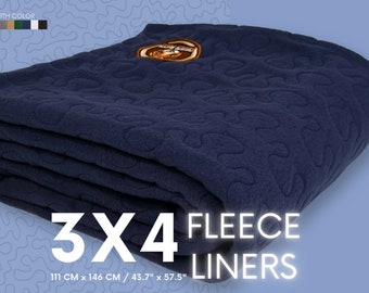 3x4 Guinea Pig Fleece Cage Liner: Waterproof Bedding Mat