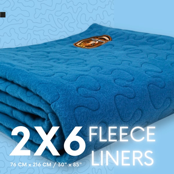 GuineaQueen® 2x6 C&C Guinea Pig Fleece Cage Liner - Bedding Liners for Small Pets - 5 Layers -  Waterproof - All sizes + Custom in our shop