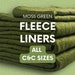 see more listings in the Fleece Liners by Colors section