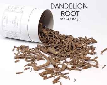 Dandelion Root for Guinea Pigs, Rabbits & Small Pets | 100% Natural Dried Root | Healthy Chew Treat
