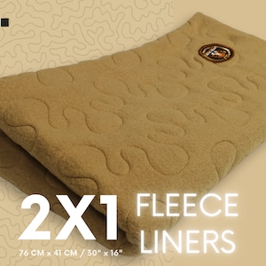 2x1 Guinea Pig Fleece Cage Liner: Waterproof Bedding (30&#39;&#39;x16&#39;&#39;)